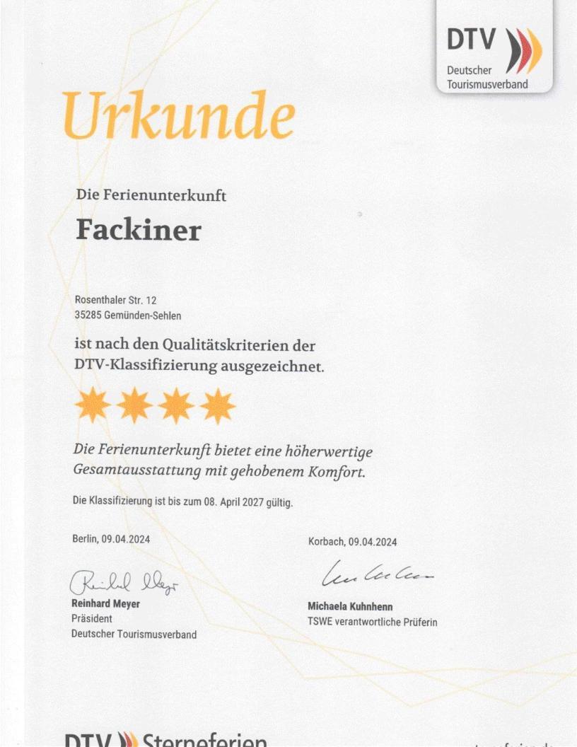 Ferienwohnung Fackiner Gemunden an der Wohra 外观 照片